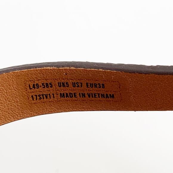 FitFlop Strata Slide Sandals Snake Effect Leather Slip On Women's 7 - Picture 5 of 9